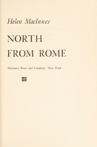 Cover of North from Rome