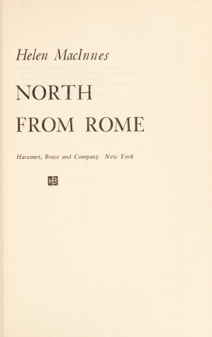 Book cover for North from Rome