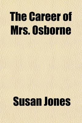 Book cover for The Career of Mrs. Osborne