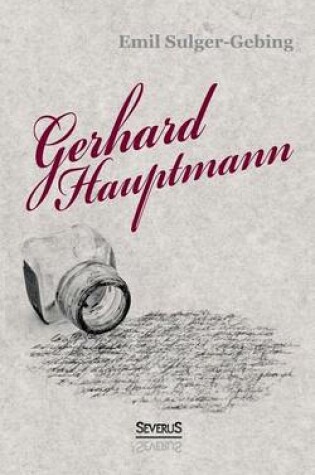 Cover of Gerhart Hauptmann