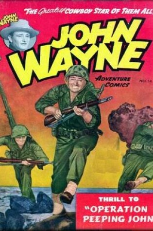 Cover of John Wayne Adventure Comics No. 14