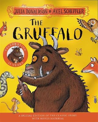 Book cover for The Gruffalo 25th Anniversary Edition