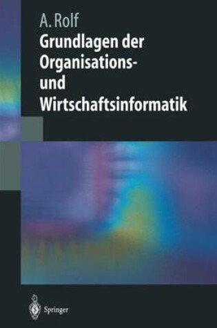 Cover of Grundlagen der Organisations-und Wirtschaftsinformatik