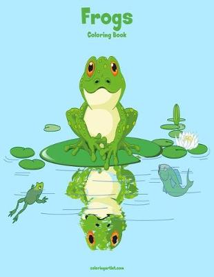 Cover of Frogs Coloring Book 1