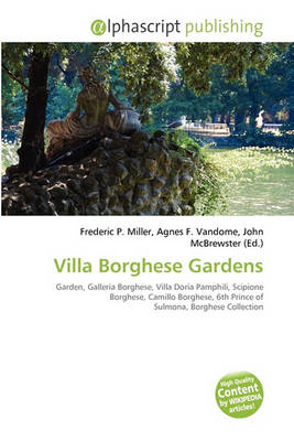 Book cover for Villa Borghese Gardens