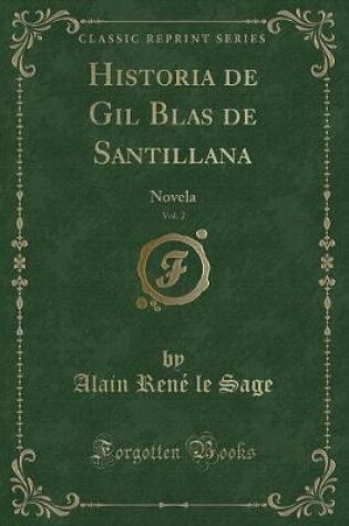 Cover of Historia de Gil Blas de Santillana, Vol. 2