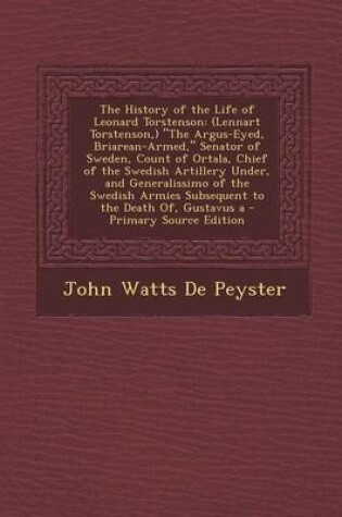 Cover of The History of the Life of Leonard Torstenson