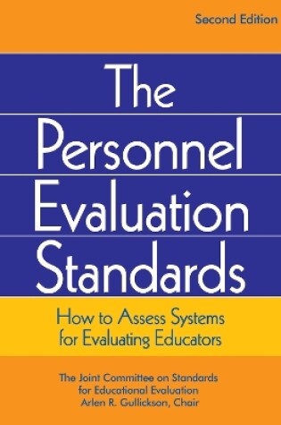 Cover of The Personnel Evaluation Standards