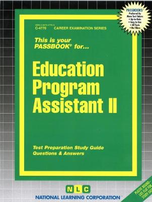 Book cover for Education Program Assistant II