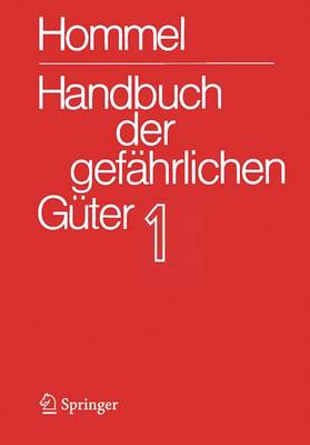 Book cover for Handbuch Der Gefahrlichen Guter. Band 1: Merkblatter 1 - 414