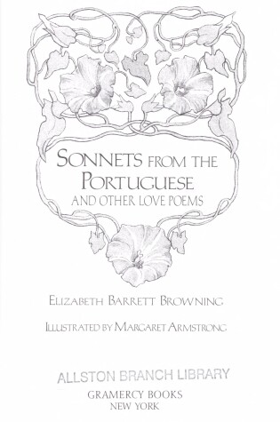 Cover of Sonnets from the Portuguese and Other Love Poems