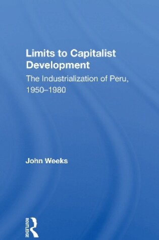 Cover of Limits To Capitalist Development