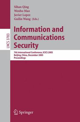 Cover of Information and Communications Security