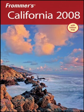 Cover of Frommer's California 2008