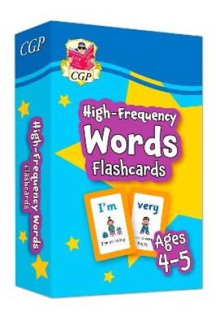 Cover of High-Frequency Words Flashcards for Ages 4-5 (Reception)