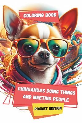 Book cover for Chihuahuas Doing Things and Meeting People - Pocket Edition
