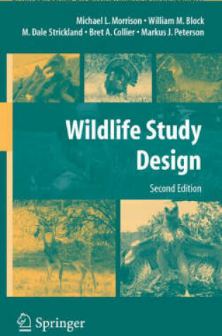 Cover of Wildlife Study Design