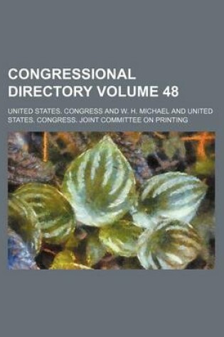 Cover of Congressional Directory Volume 48