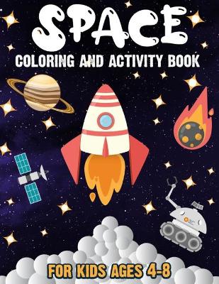 Book cover for Space Coloring Book for Kids