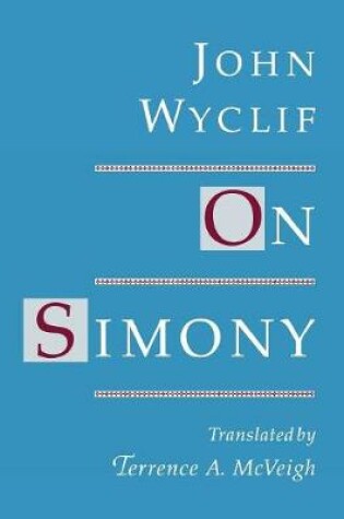 Cover of On Simony