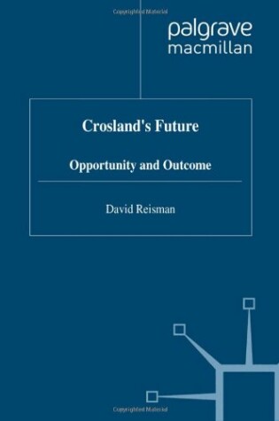 Cover of Crosland's Future