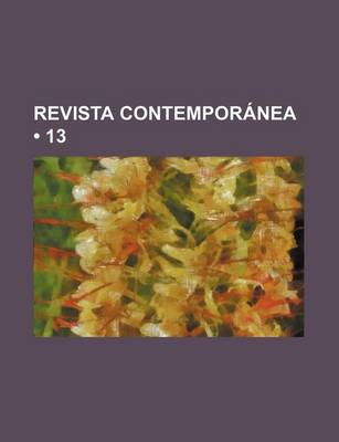 Book cover for Revista Contemporanea (13)