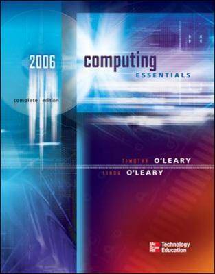 Book cover for Computing Essentials