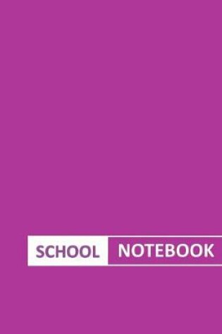 Cover of Pink College Notebooks . School Blocnotes on graph paper / Blank Lightweight grid paper Workbook / Matte Pink cover / Size at (8.5" x 11" in) / (21.59 x 27.94 cm)