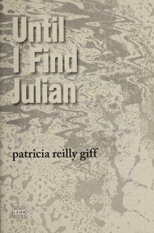 Cover of Until I Find Julian