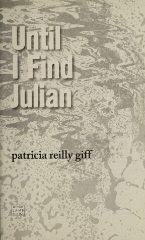 Book cover for Until I Find Julian