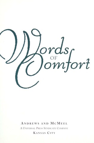 Cover of Words of Comfort