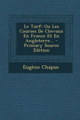 Cover of Le Turf