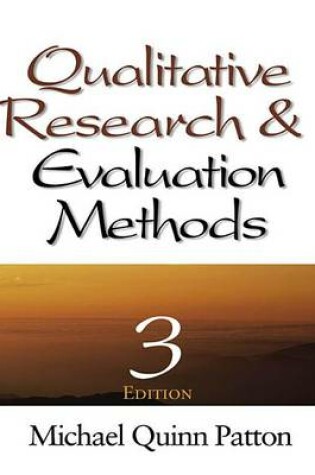 Cover of Qualitative Research & Evaluation Methods