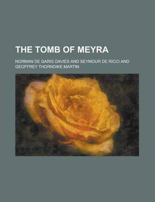 Book cover for The Tomb of Meyra