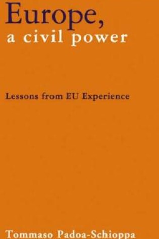 Cover of Europe, a Civil Power