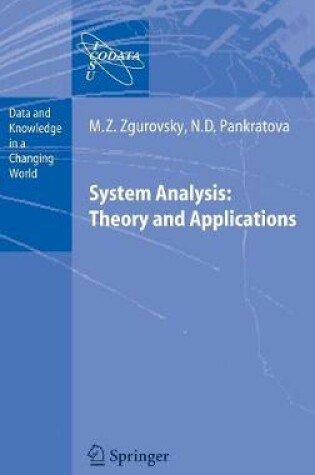 Cover of System Analysis: Theory and Applications