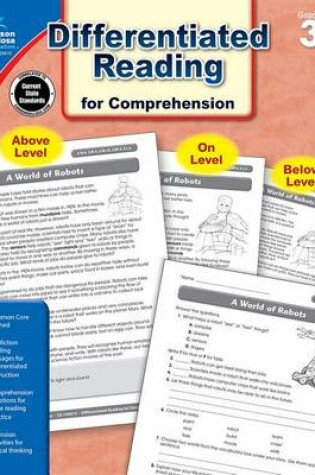Cover of Differentiated Reading for Comprehension, Grade 3