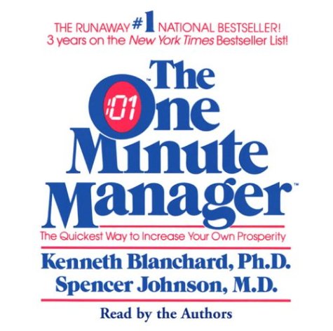 Book cover for CD: One Minute Manager