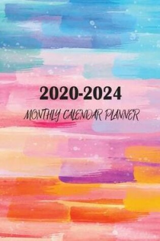 Cover of Monthly Calendar Planner 2020-2024