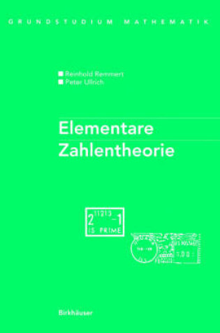 Cover of Elementare Zahlentheorie