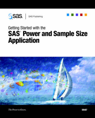 Book cover for Getting Started with the SAS Power and Sample Size Application