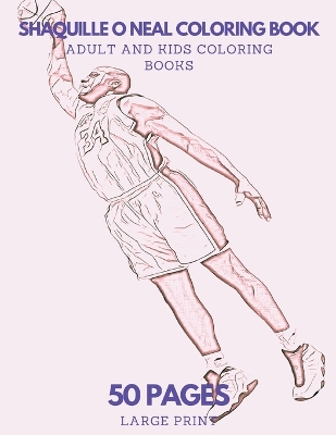 Book cover for Shaquille O'Neal Coloring Book