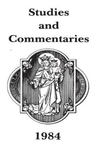 Cover of 1984 Studies and Commentaries