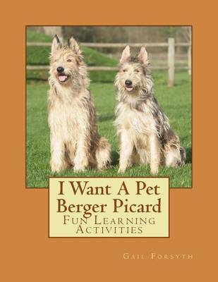 Book cover for I Want A Pet Berger Picard