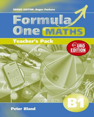 Book cover for Formula One Maths. Teacher's Pack B1