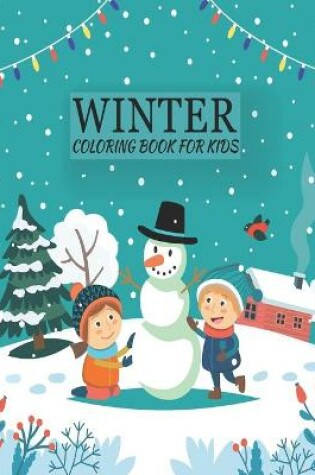Cover of Winter coloring book for kids