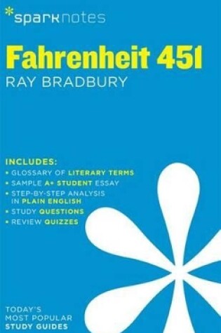 Cover of Fahrenheit 451 Sparknotes Literature Guide