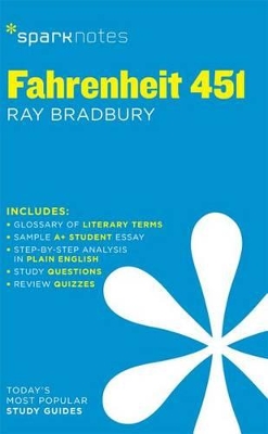 Book cover for Fahrenheit 451 Sparknotes Literature Guide