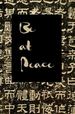 Cover of Be at Peace
