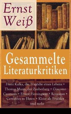 Book cover for Gesammelte Literaturkritiken